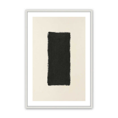 [Color:Opaque White], Picture of art in a Opaque White frame