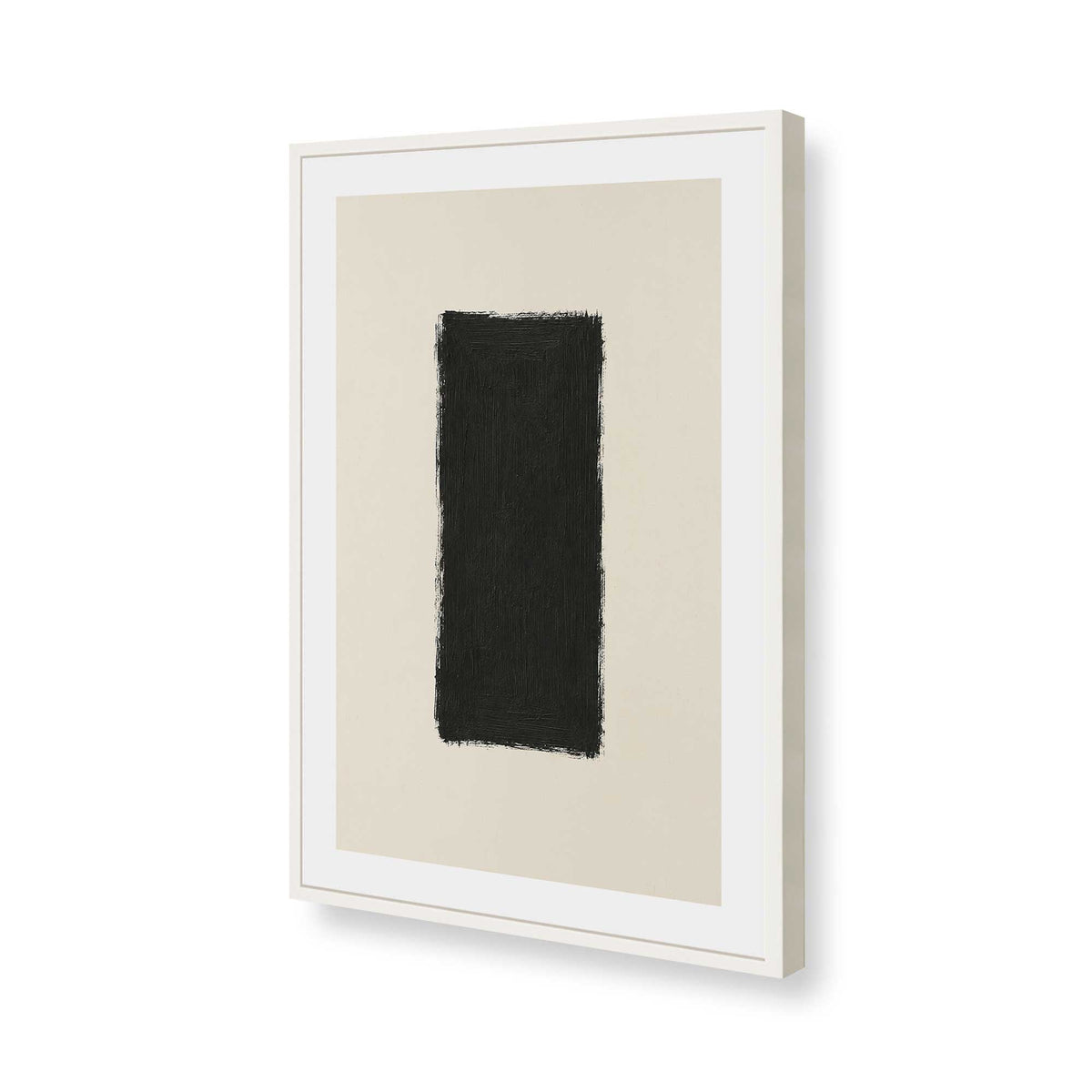 [Color:Opaque White], Picture of art in a Opaque White frame of the corner