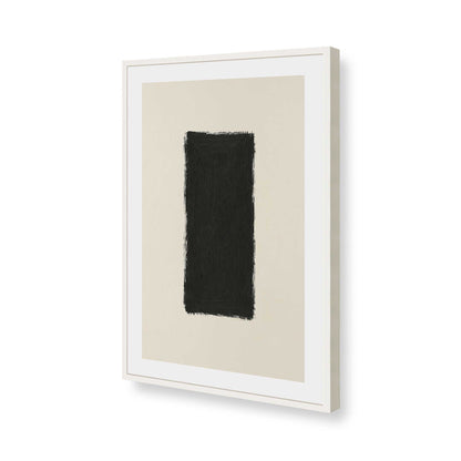 [Color:Opaque White], Picture of art in a Opaque White frame of the corner