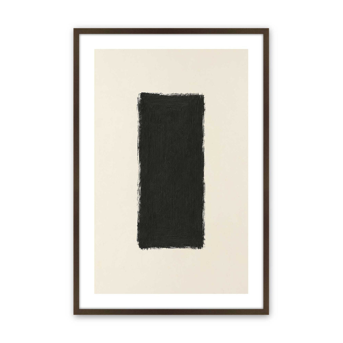 [Color:Brown], Picture of art in a Brown frame