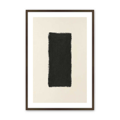 [Color:Brown], Picture of art in a Brown frame
