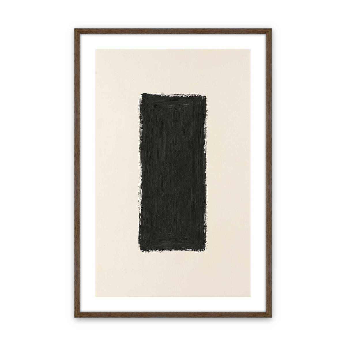 [Color:Walnut], Picture of art in a Walnut frame