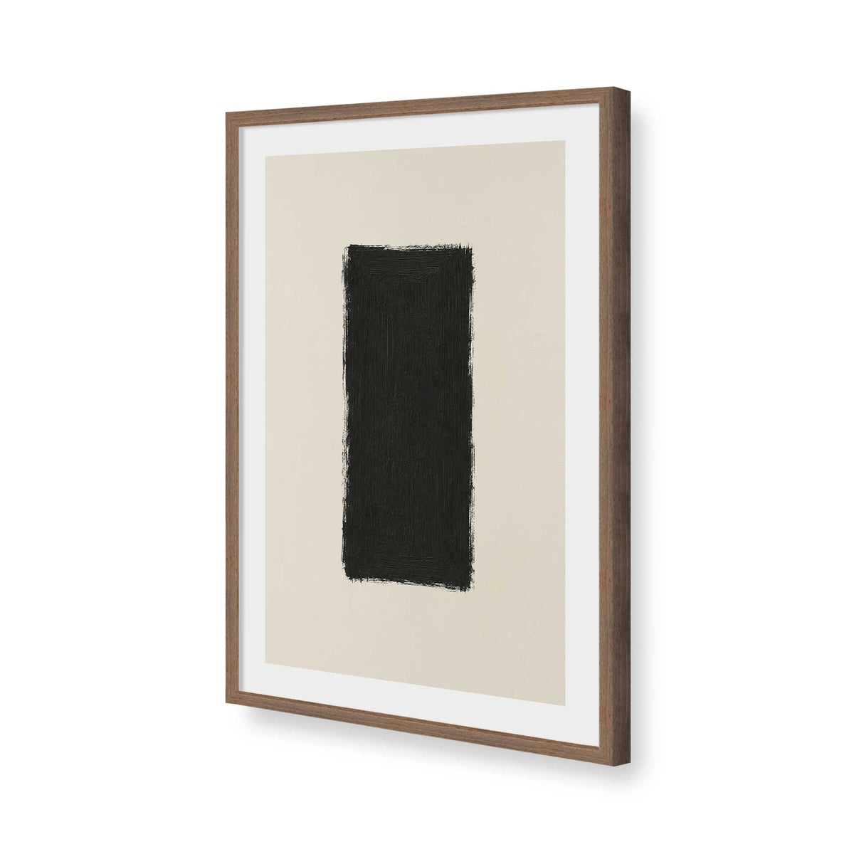 [Color:Walnut], Picture of art in a Walnut frame of the corner