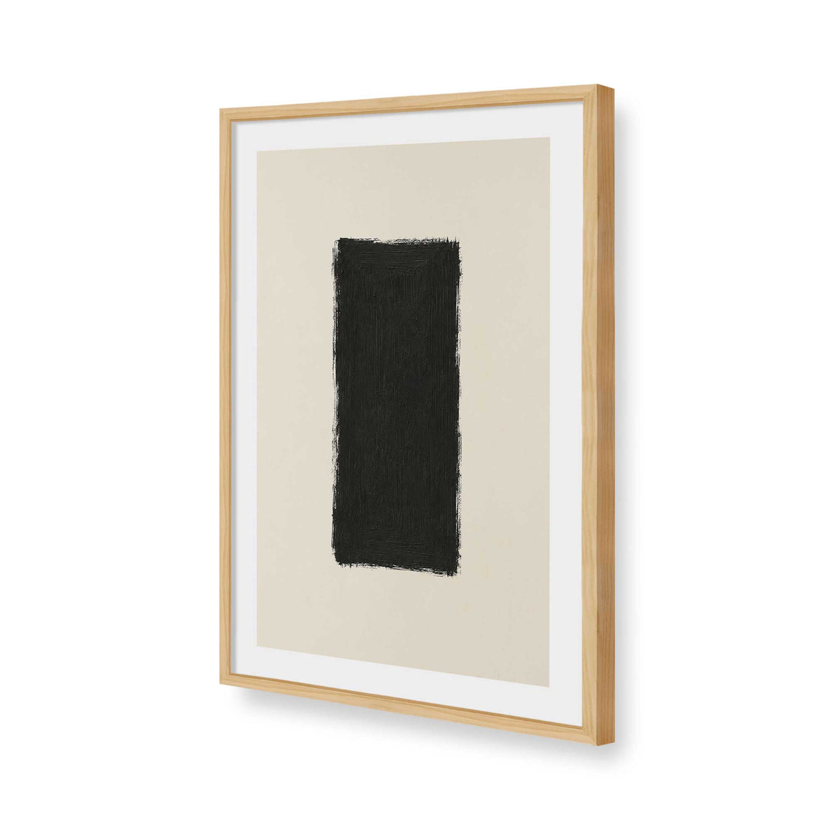 [Color:American Maple], Picture of art in a American Maple frame of the corner