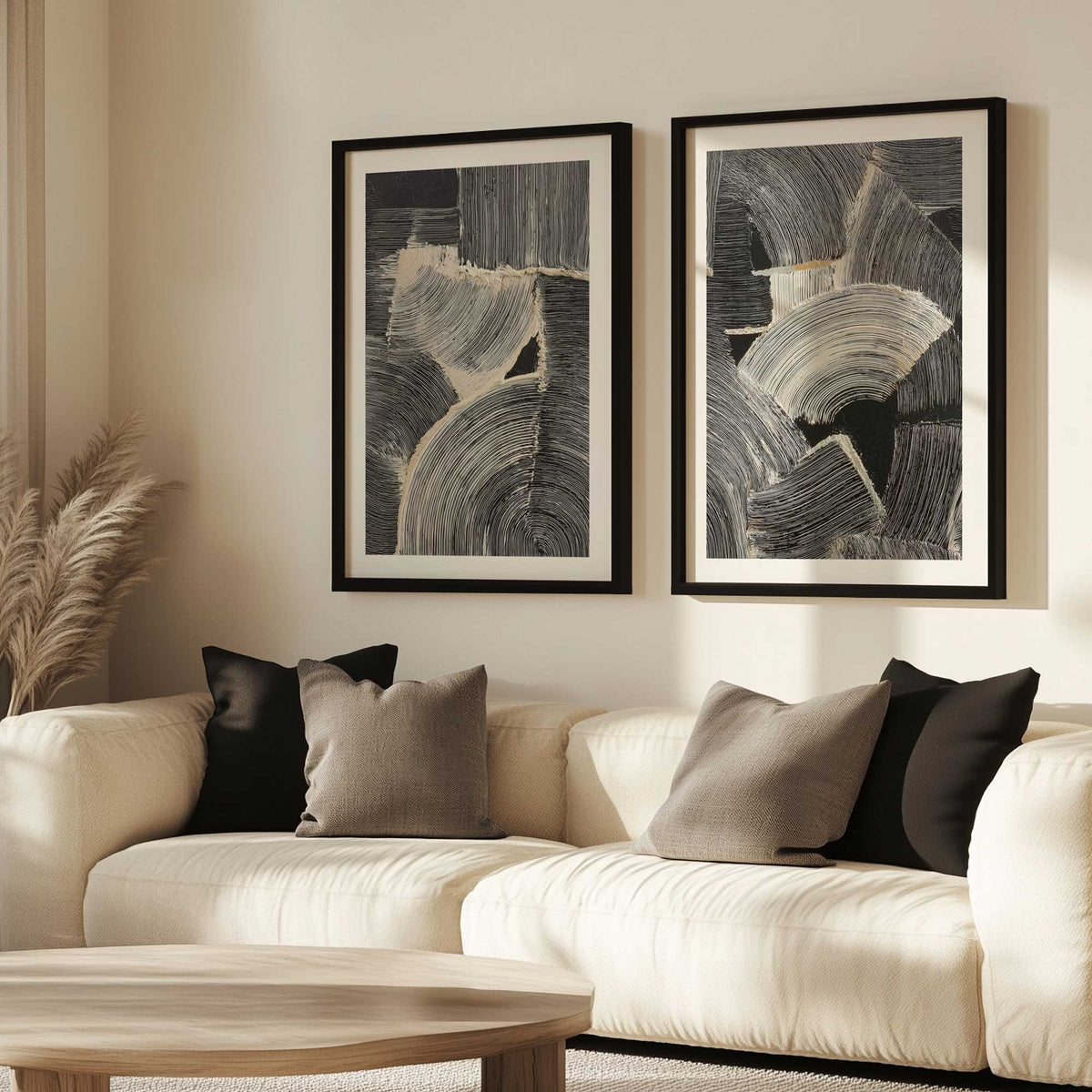 [Color:Walnut], Picture of art in a Walnut frame
