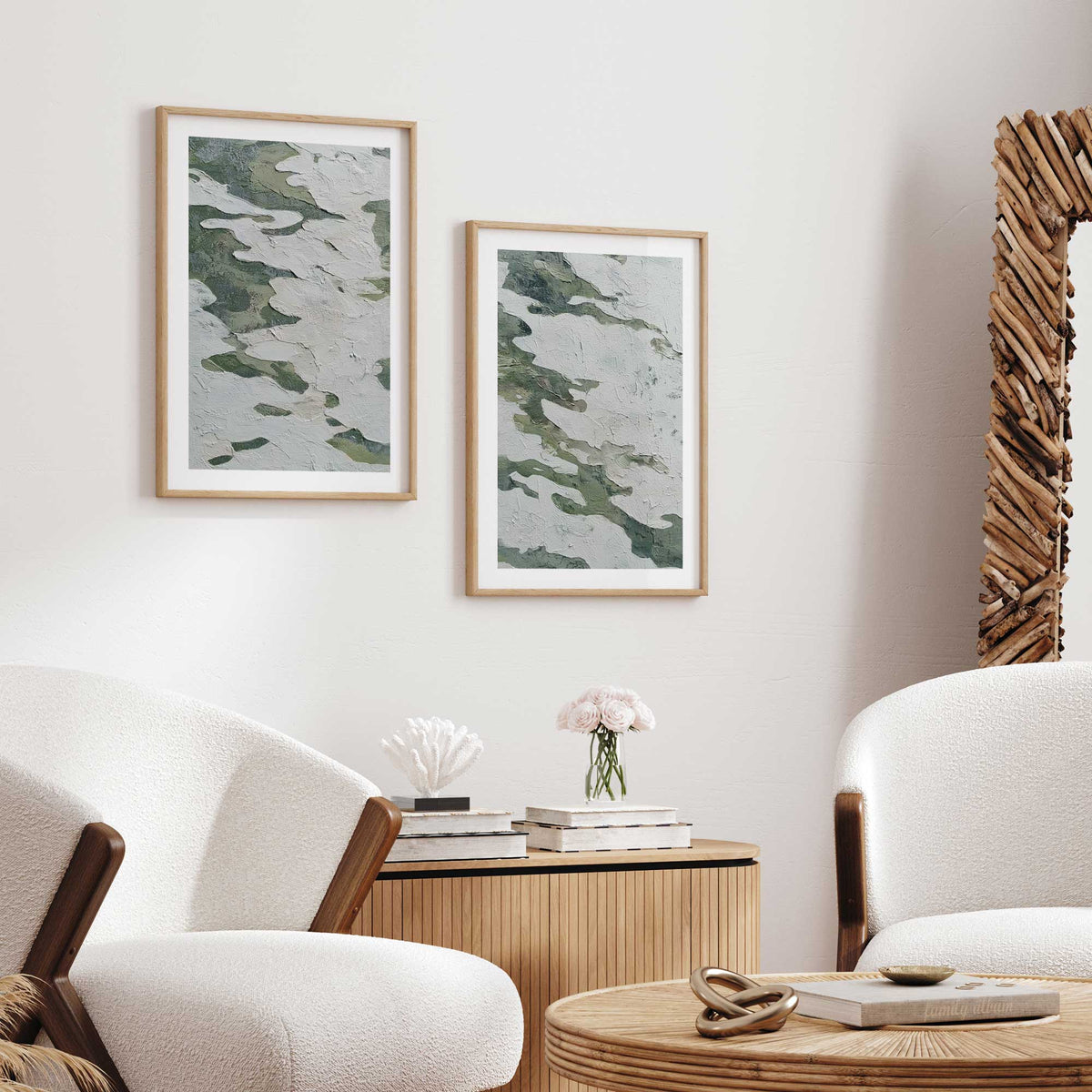 [Color:Belvinder Brown], Picture of art in a Belvinder Brown frame