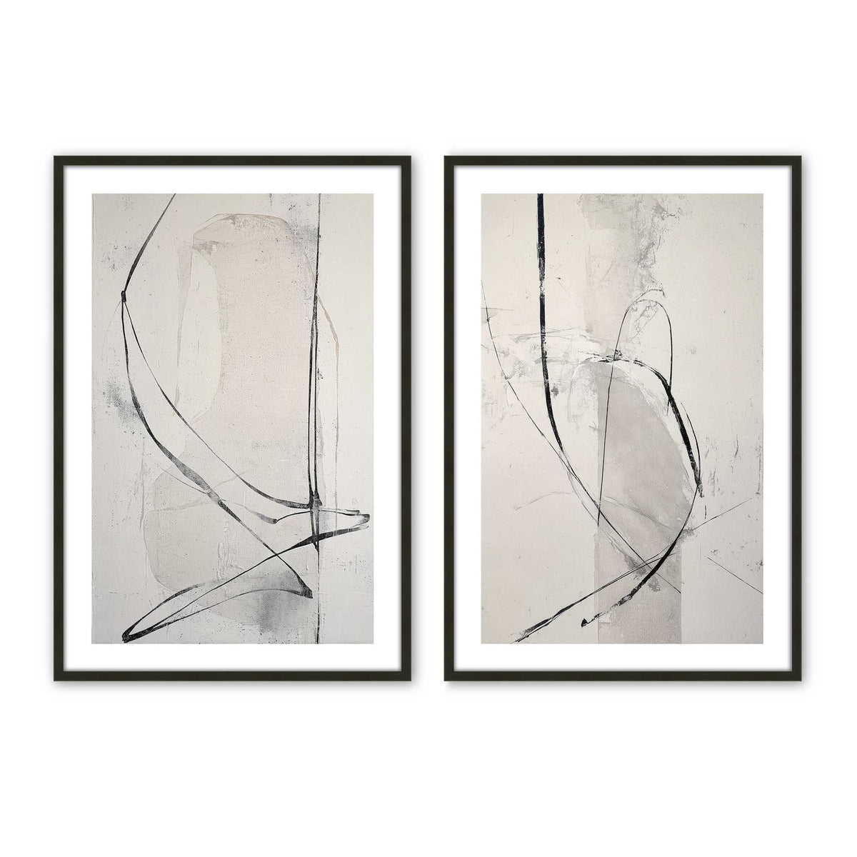 [Color:Satin Black], Picture of art in a Satin Black frame