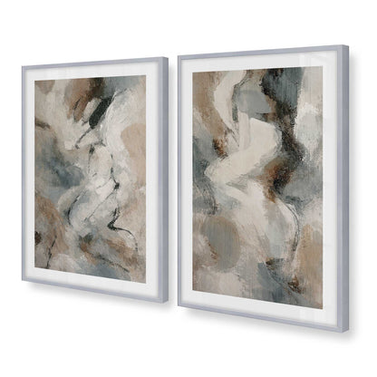 [Color:Polished Chrome], Picture of art in a Polished Chrome frame at an angle