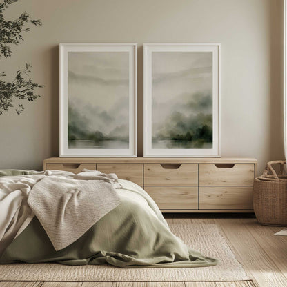 [Color:American Maple], Picture of art in a American Maple frame