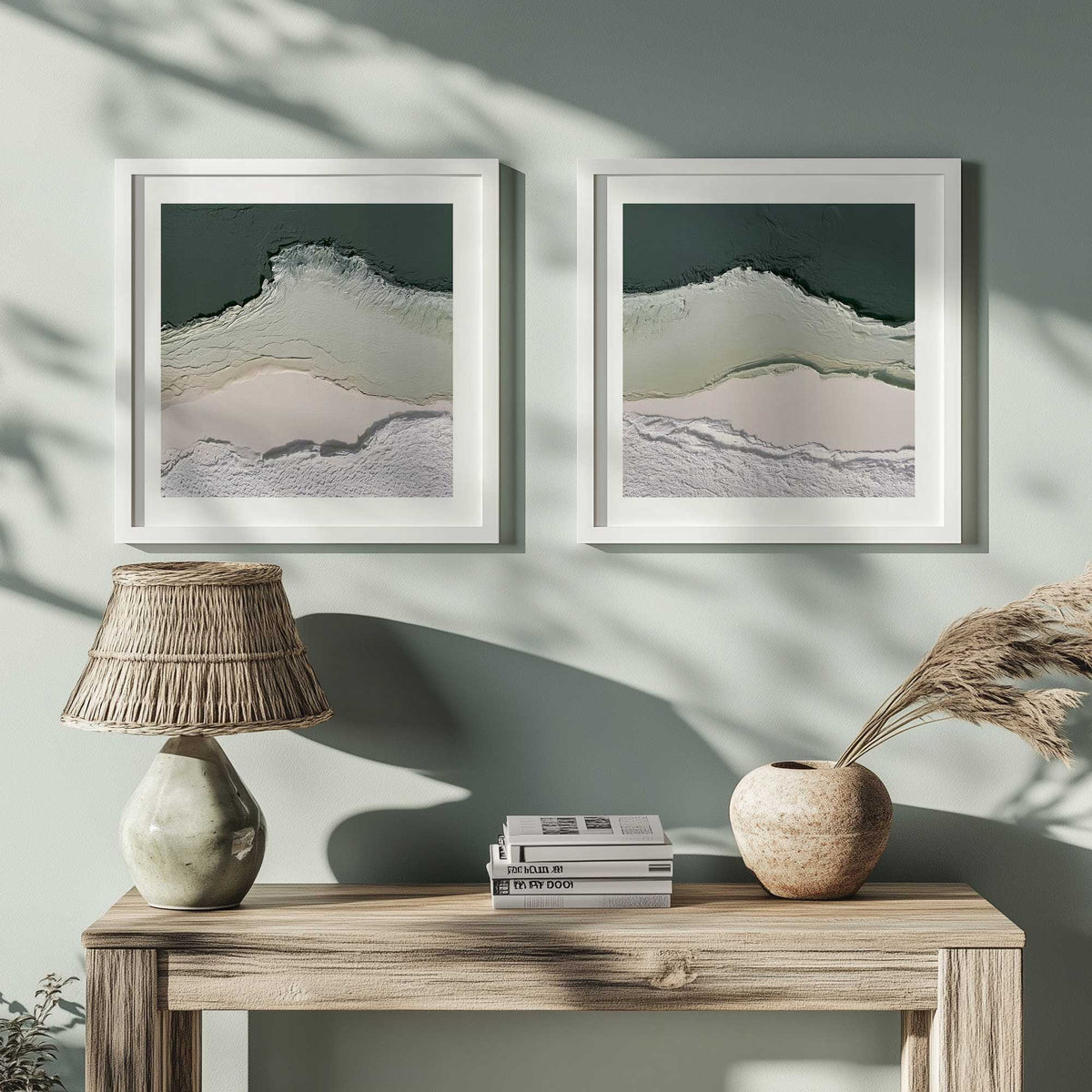 [Color:Belvinder Brown], Picture of art in a Belvinder Brown frame