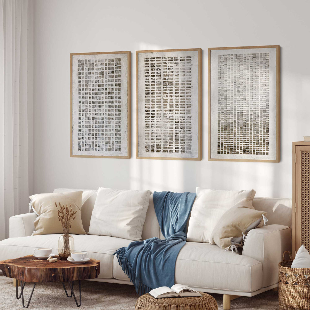 [Color:Satin Black], Picture of art in a Satin Black frame