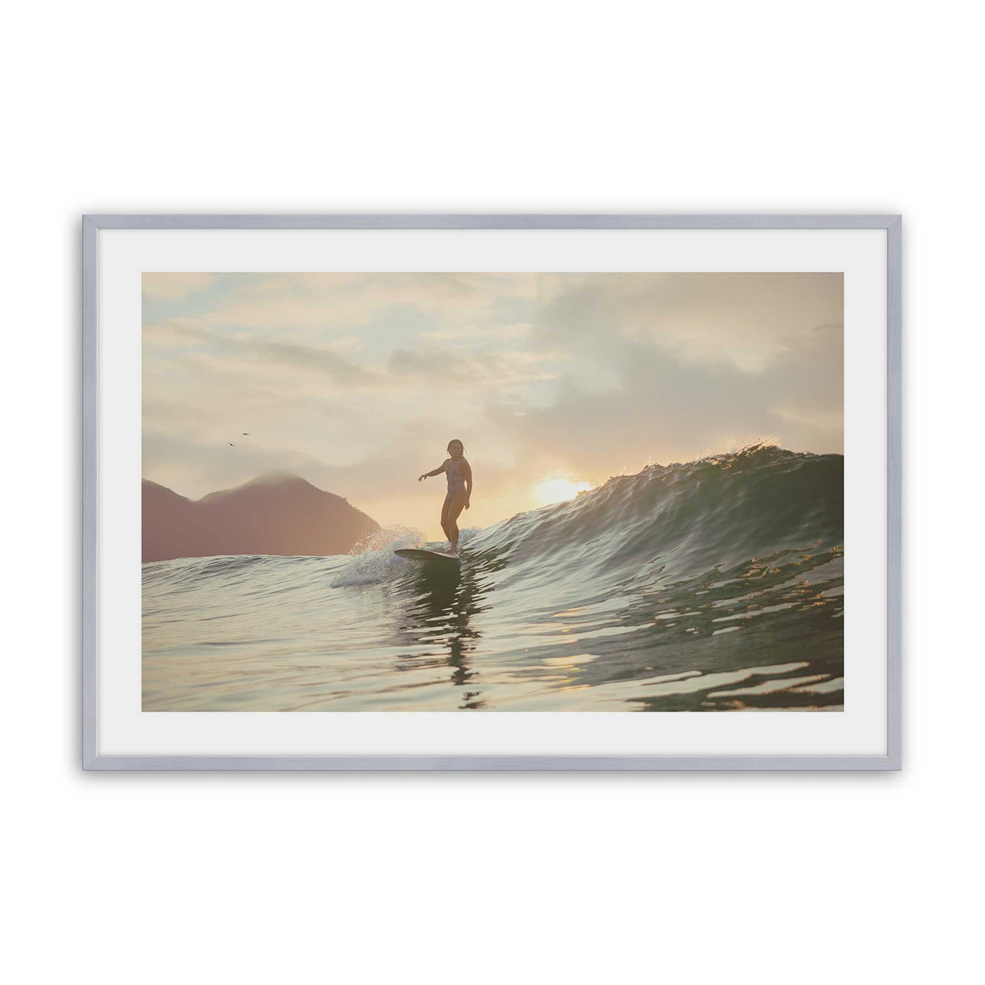 [Color:Polished Chrome], Picture of art in a Polished Chrome frame