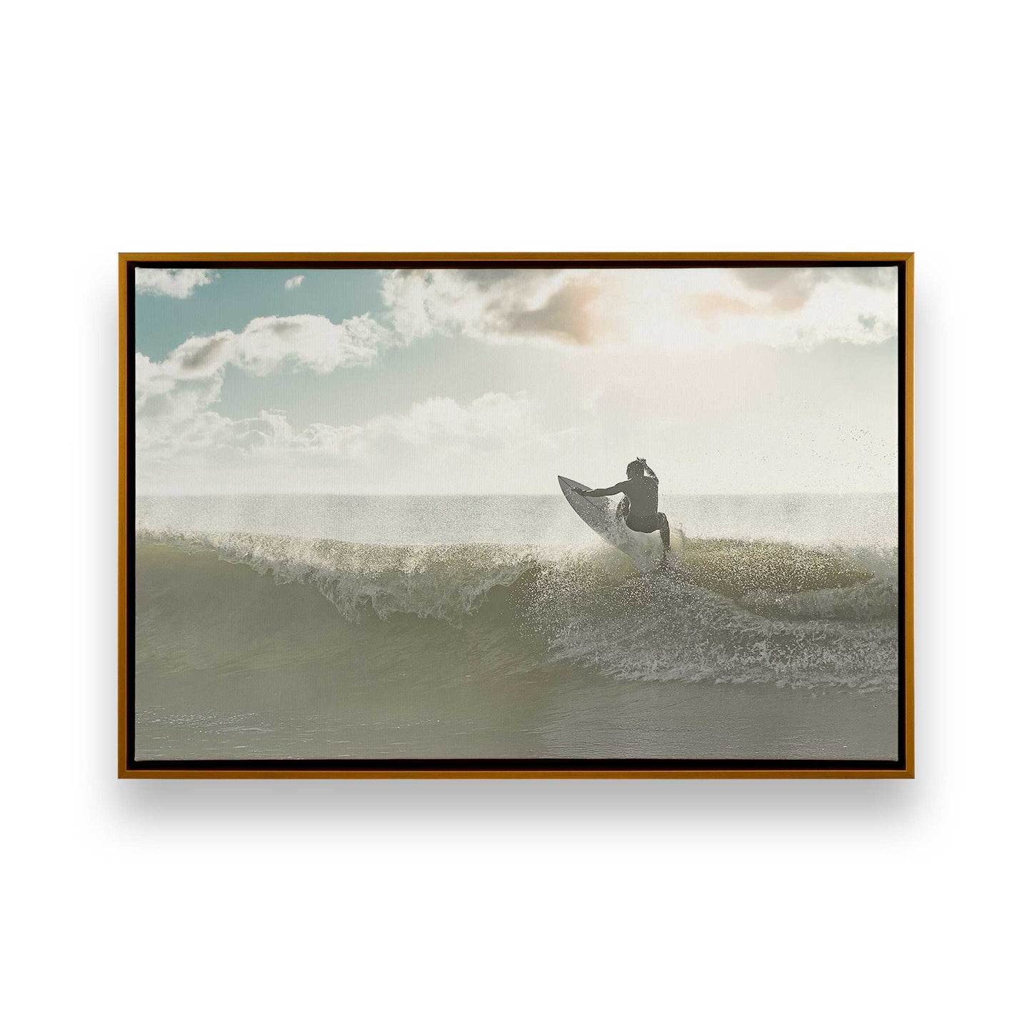 [Color:Polished Gold], Picture of art in a Polished Gold frame