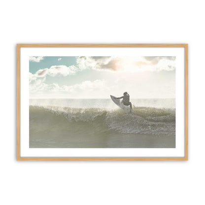[Color:American Maple], Picture of art in a American Maple frame