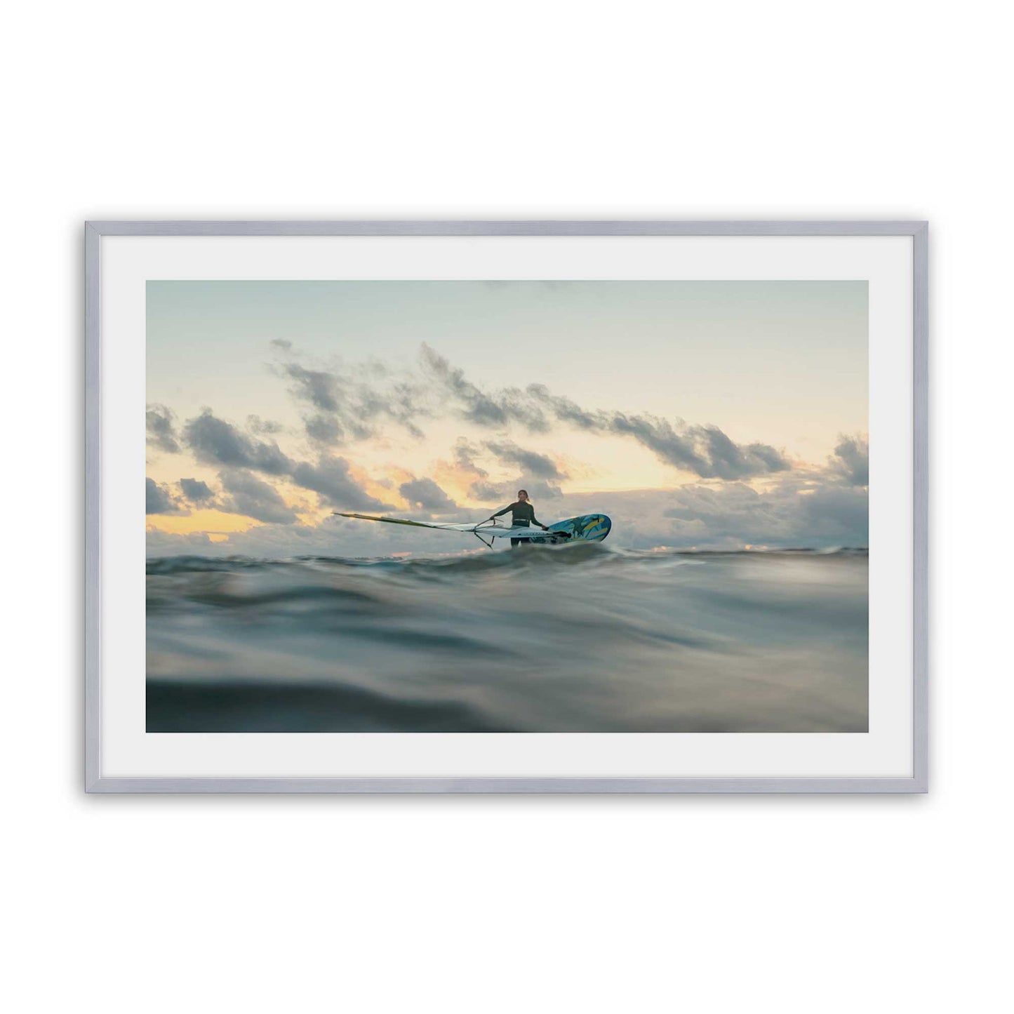 [Color:Polished Chrome], Picture of art in a Polished Chrome frame