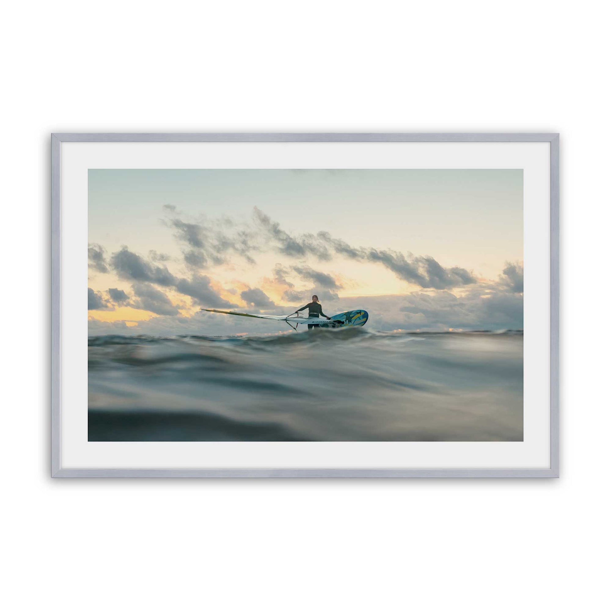 [Color:Polished Chrome], Picture of art in a Polished Chrome frame