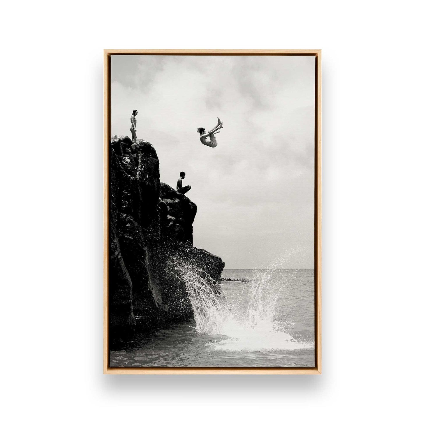[Color:American Maple], Picture of art in a American Maple frame
