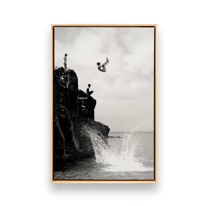 [Color:American Maple], Picture of art in a American Maple frame