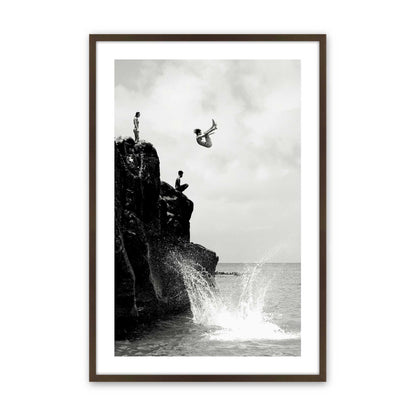 [Color:Belvinder Brown], Picture of art in a Belvinder Brown frame