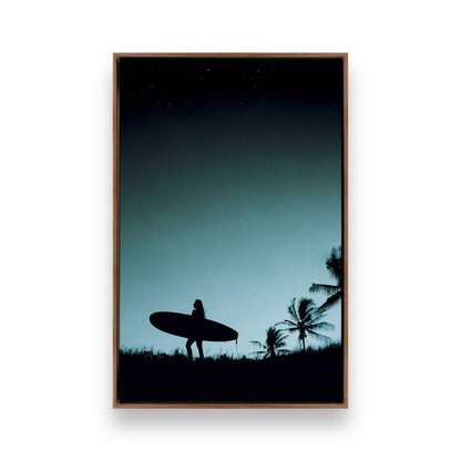[Color:Walnut], Picture of art in a Walnut frame