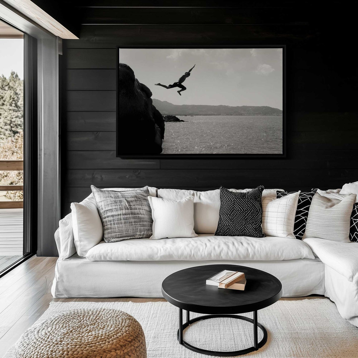 Picture of art in a room