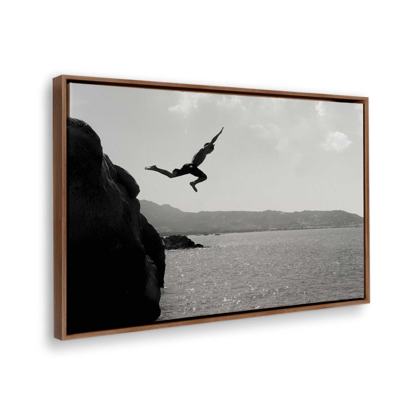 [Color:Walnut], Picture of the corner of the art