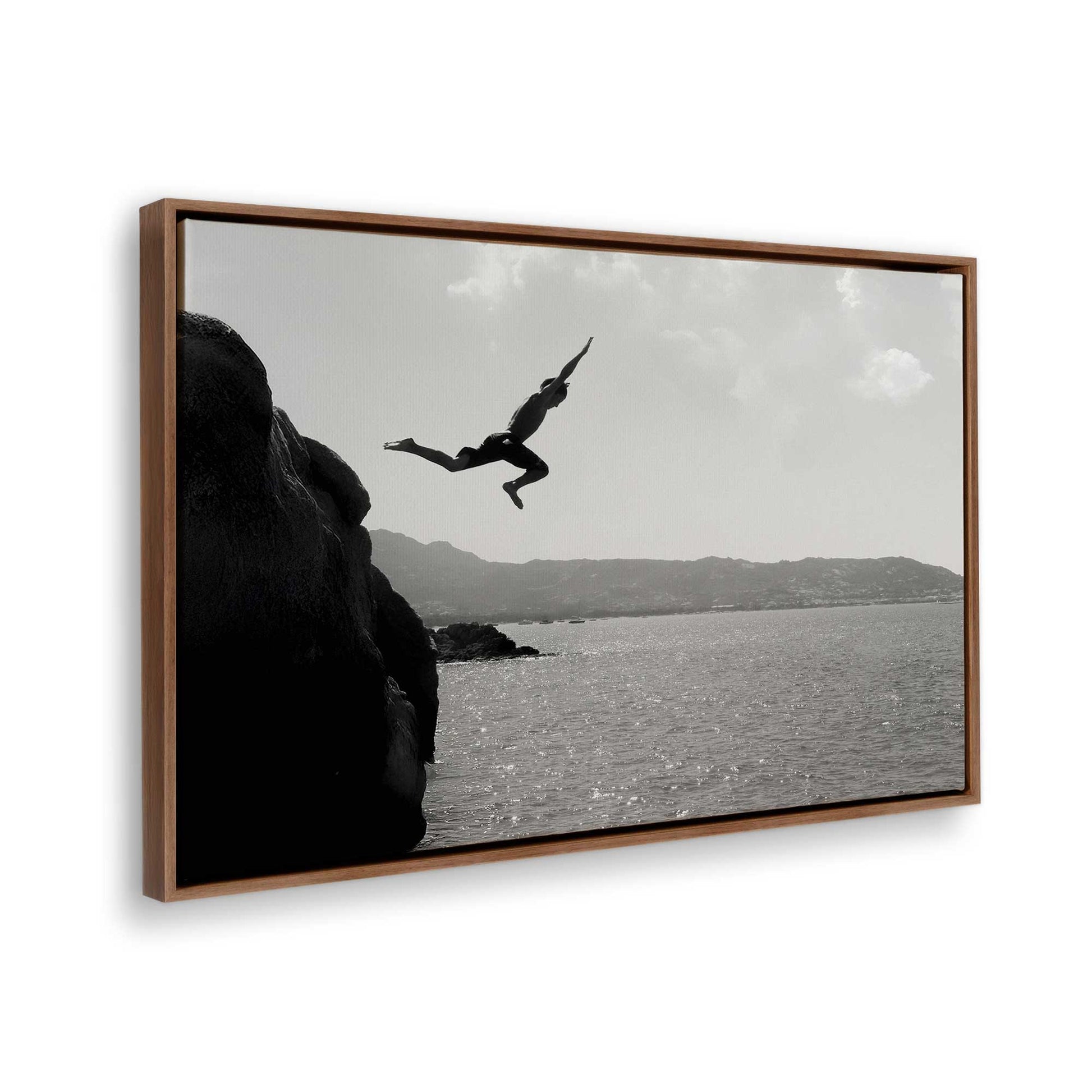 [Color:Walnut], Picture of the corner of the art