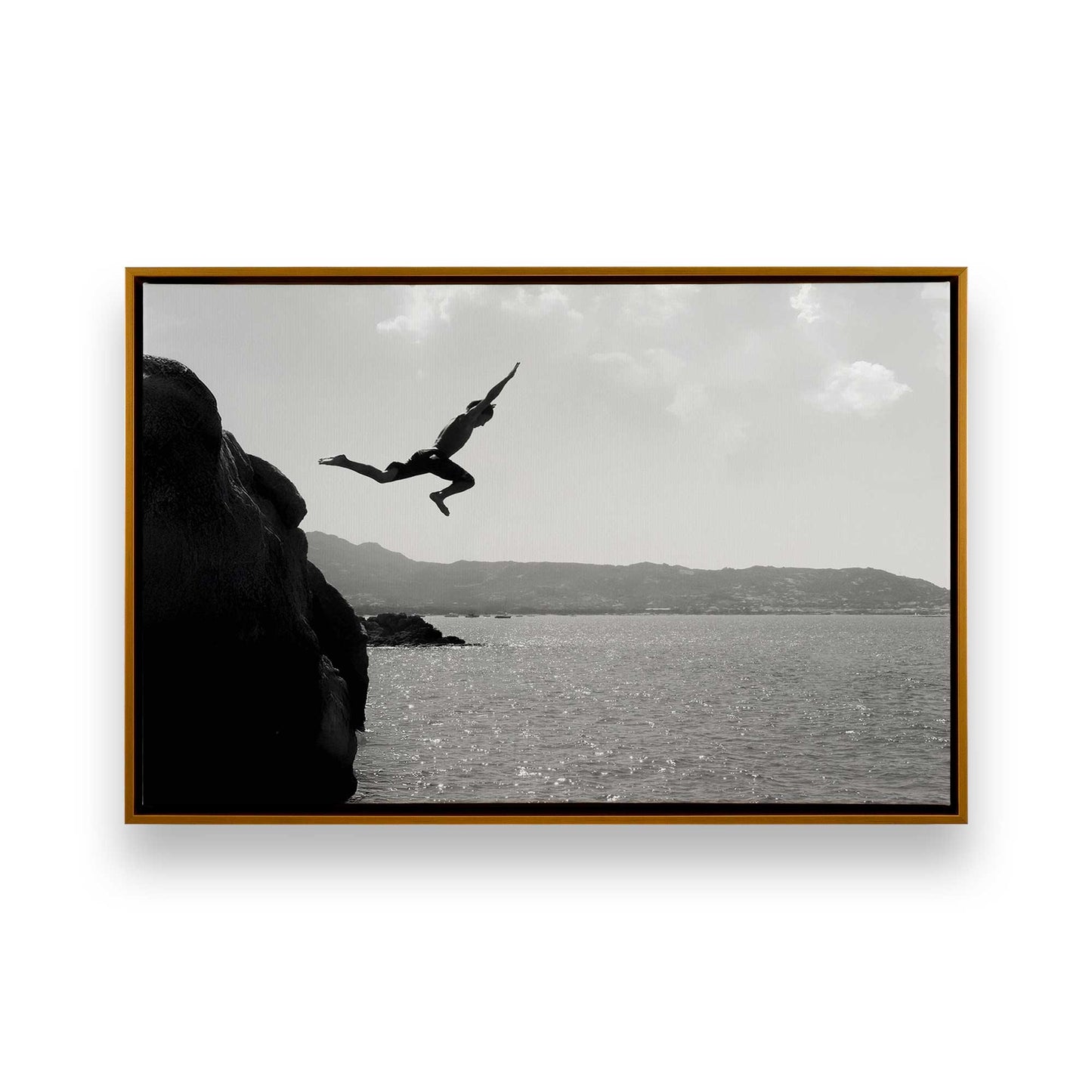 [Color:Polished Gold], Picture of art in a Polished Gold frame