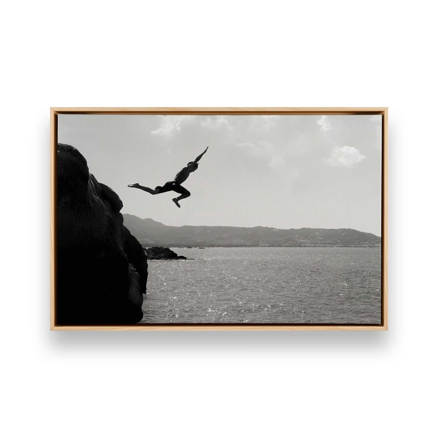 [Color:American Maple], Picture of art in a American Maple frame