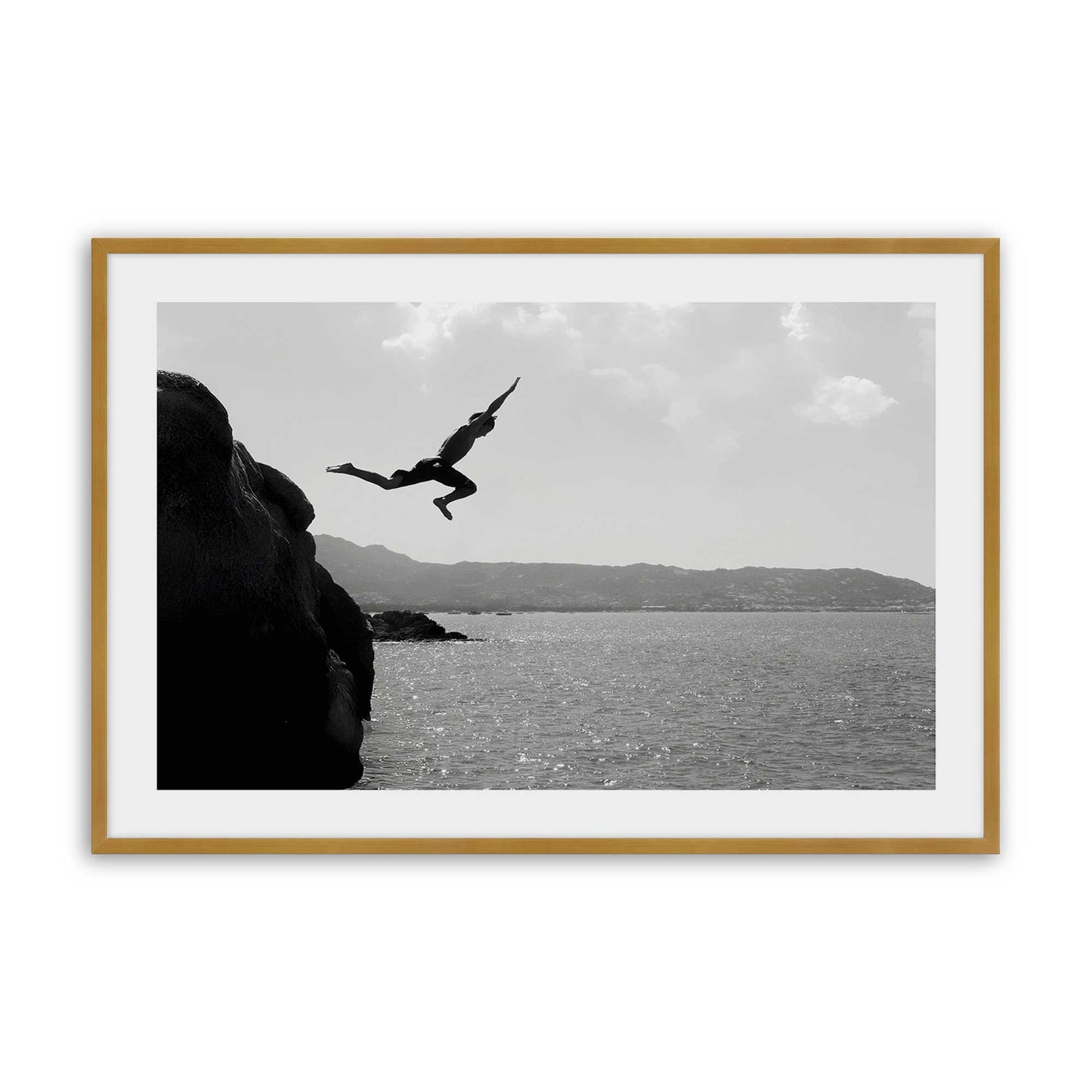 [Color:Polished Gold], Picture of art in a Polished Gold frame