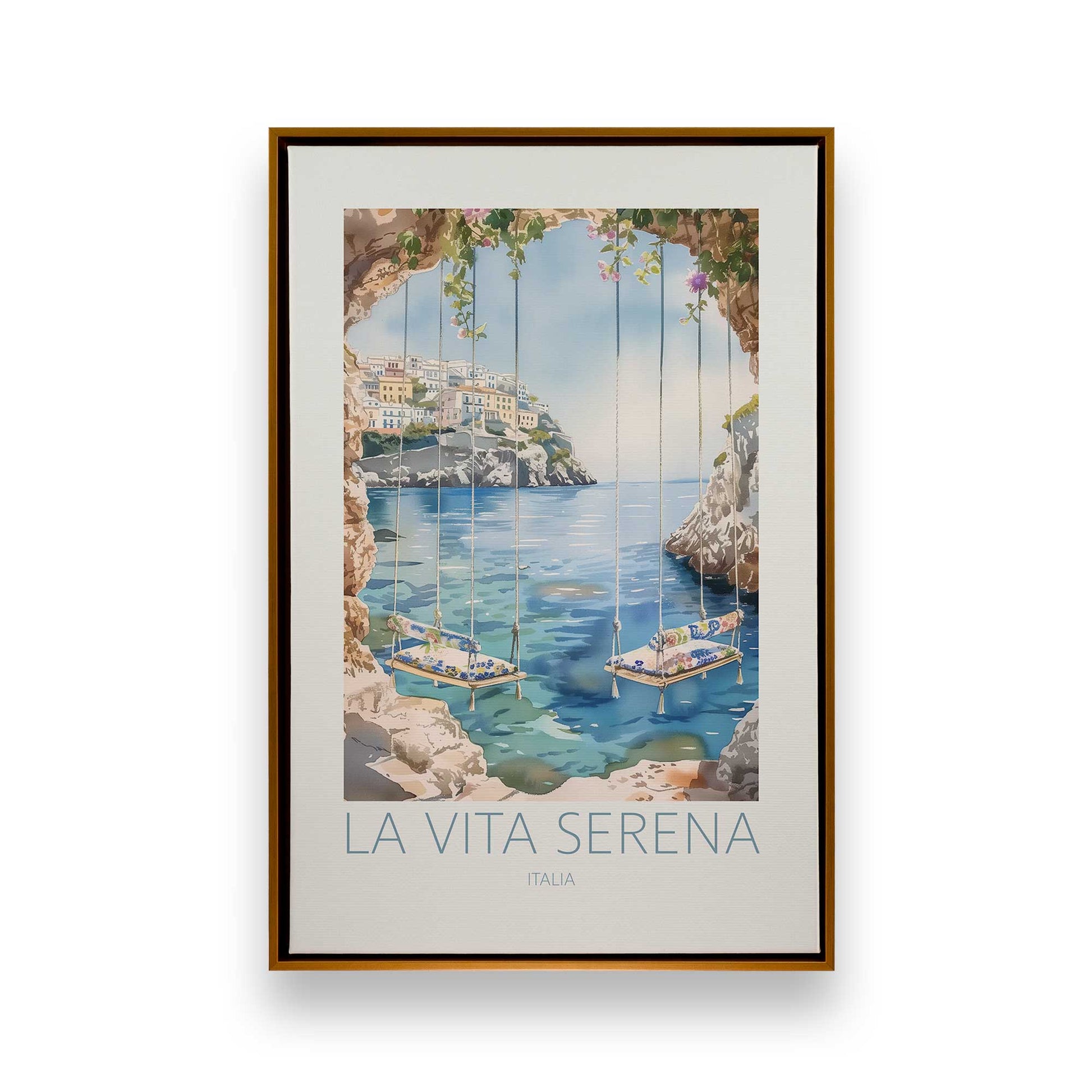 [Color:Polished Gold], Picture of art in a Polished Gold frame