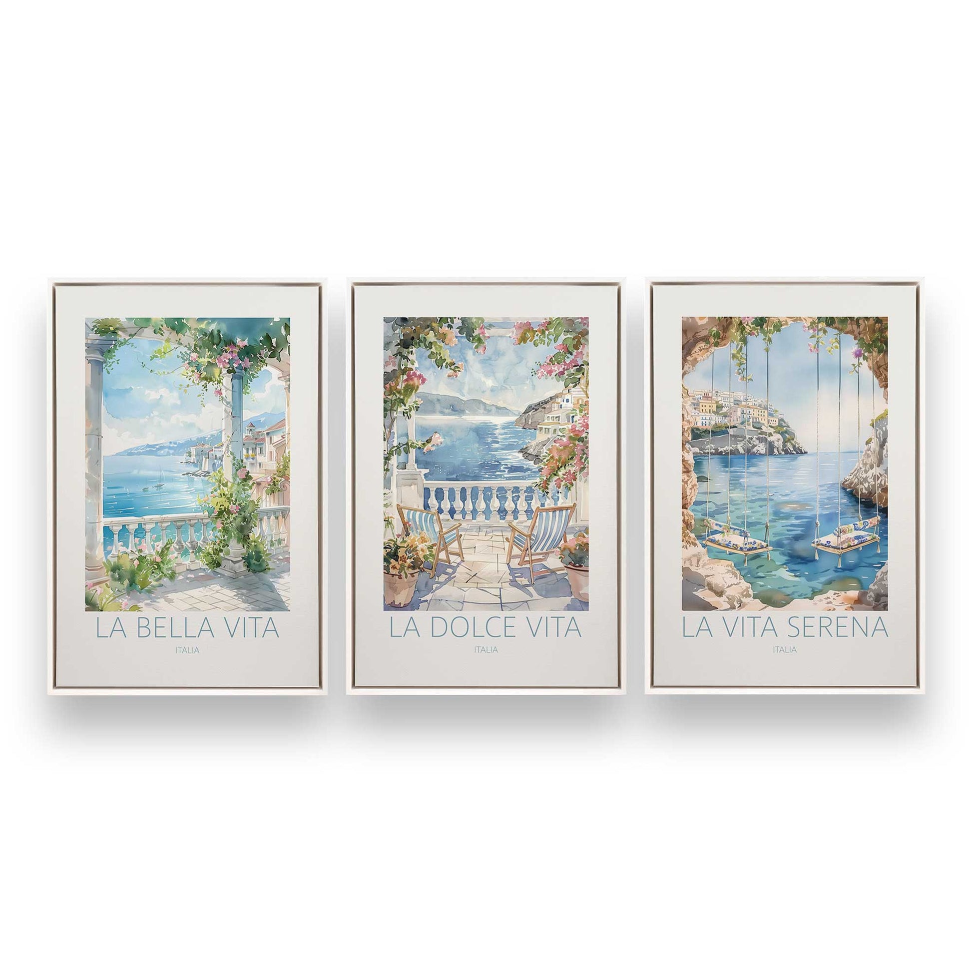 [Color:Opaque White], Picture of art in a White frame