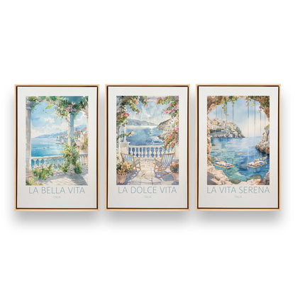 [Color:American Maple], Picture of art in an American Maple frame