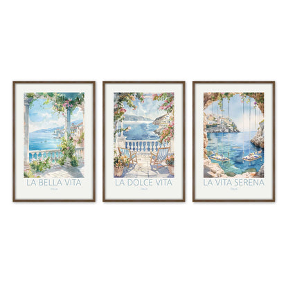 [Color:Walnut], Picture of art in a Walnut frame