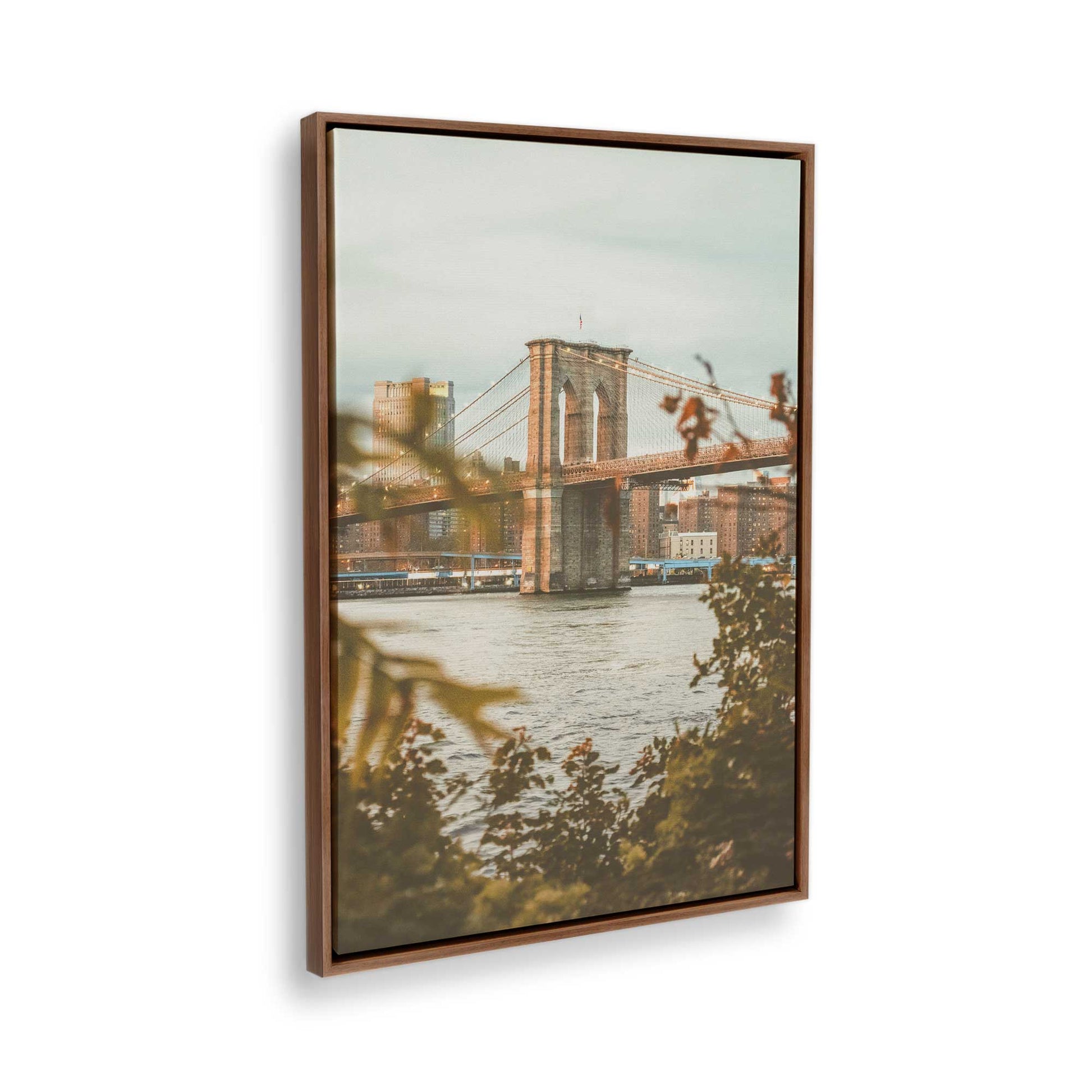 [Color:Walnut], Picture of the corner of the art