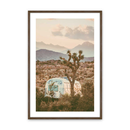 [Color:Walnut], Picture of art in a Walnut frame