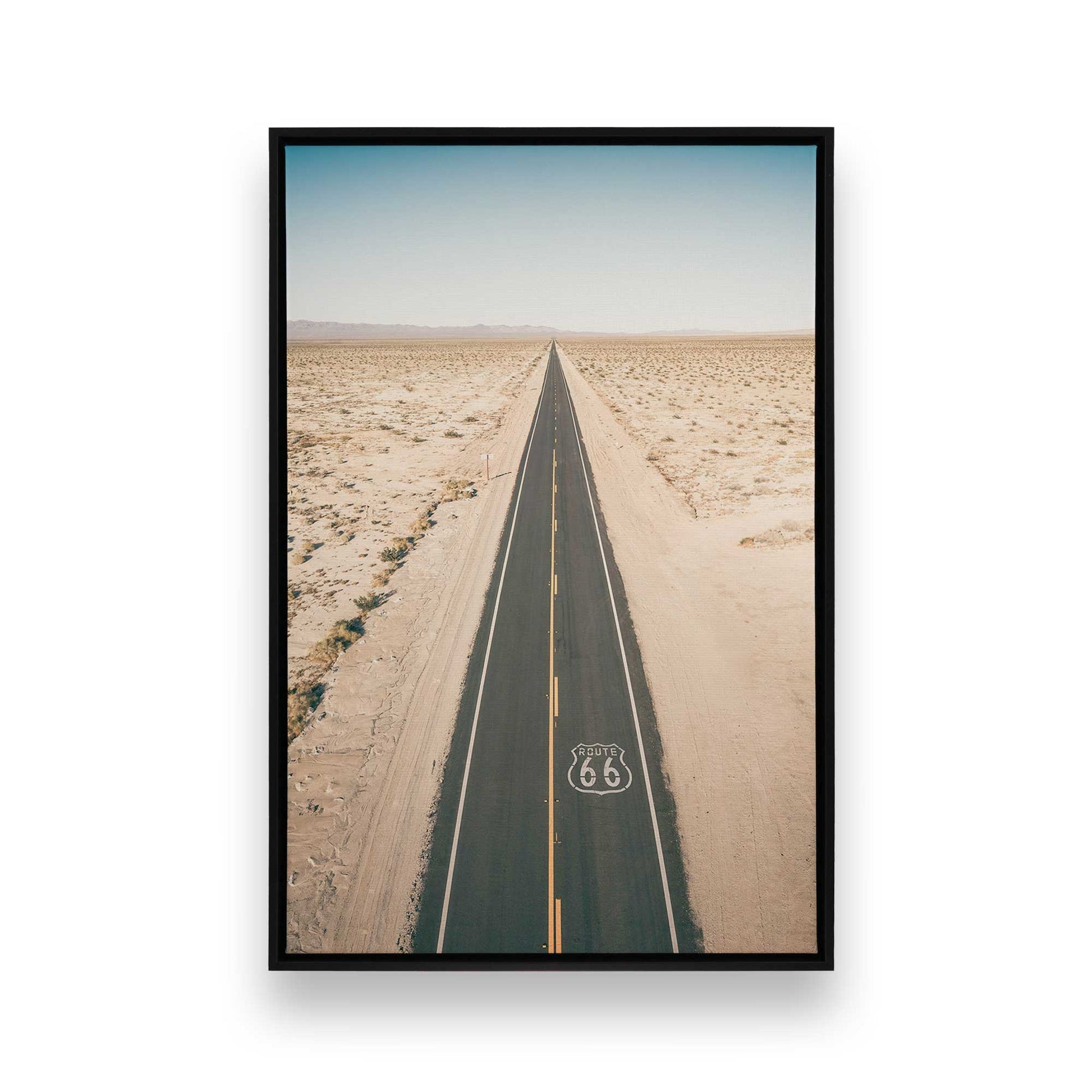 [Color:Satin Black], Picture of art in a Satin Black frame