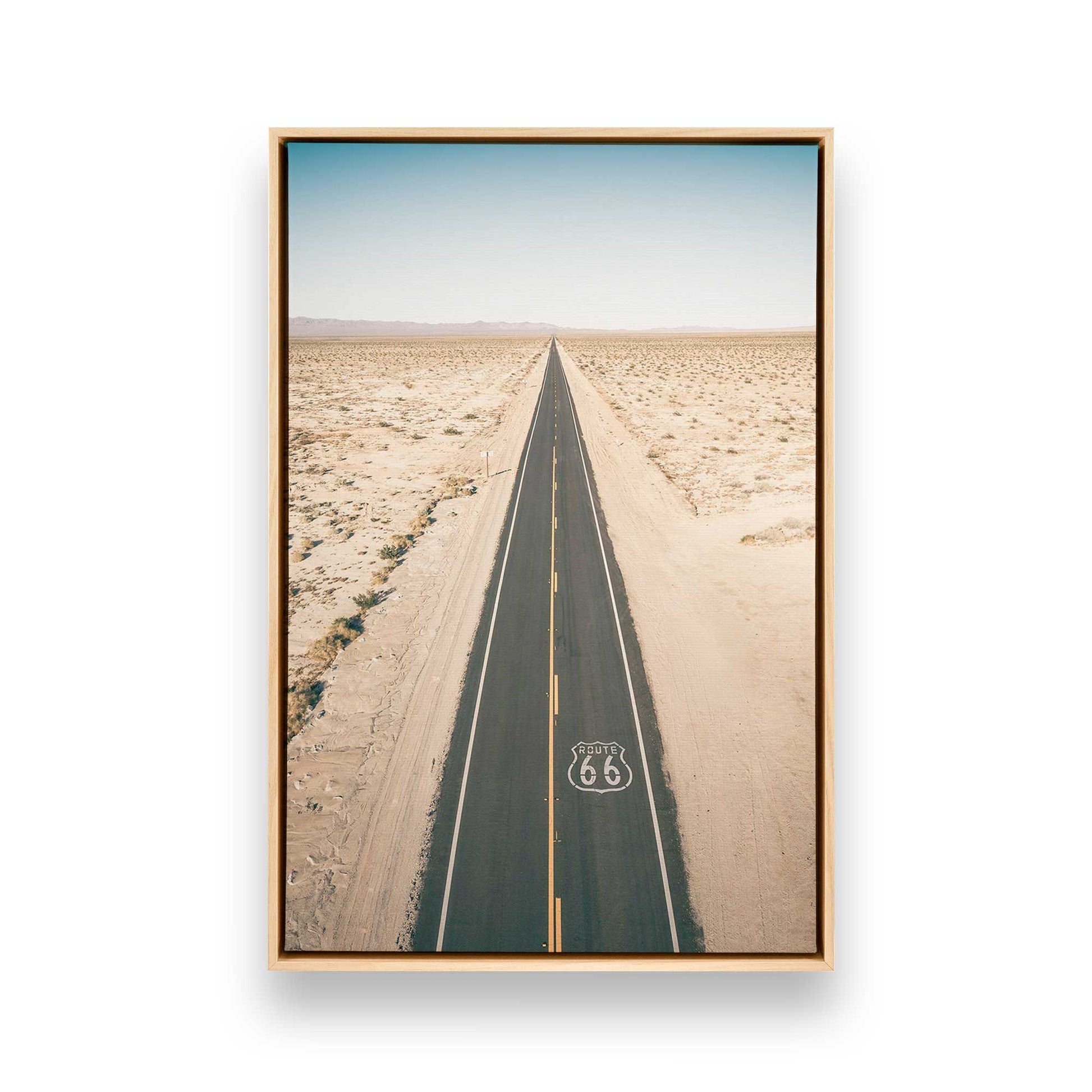 [Color:American Maple], Picture of art in an American Maple frame