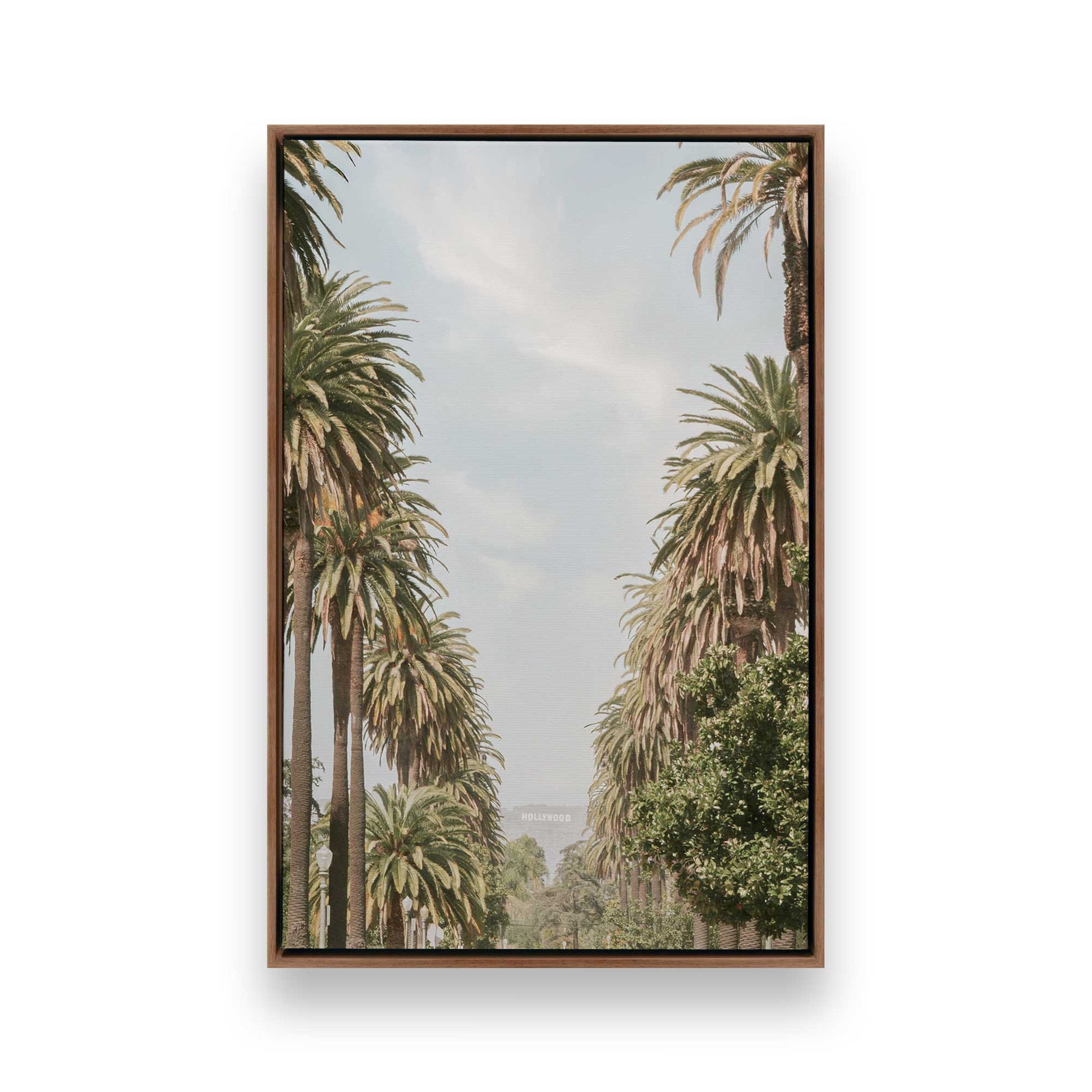 [Color:Walnut], Picture of art in a Walnut frame