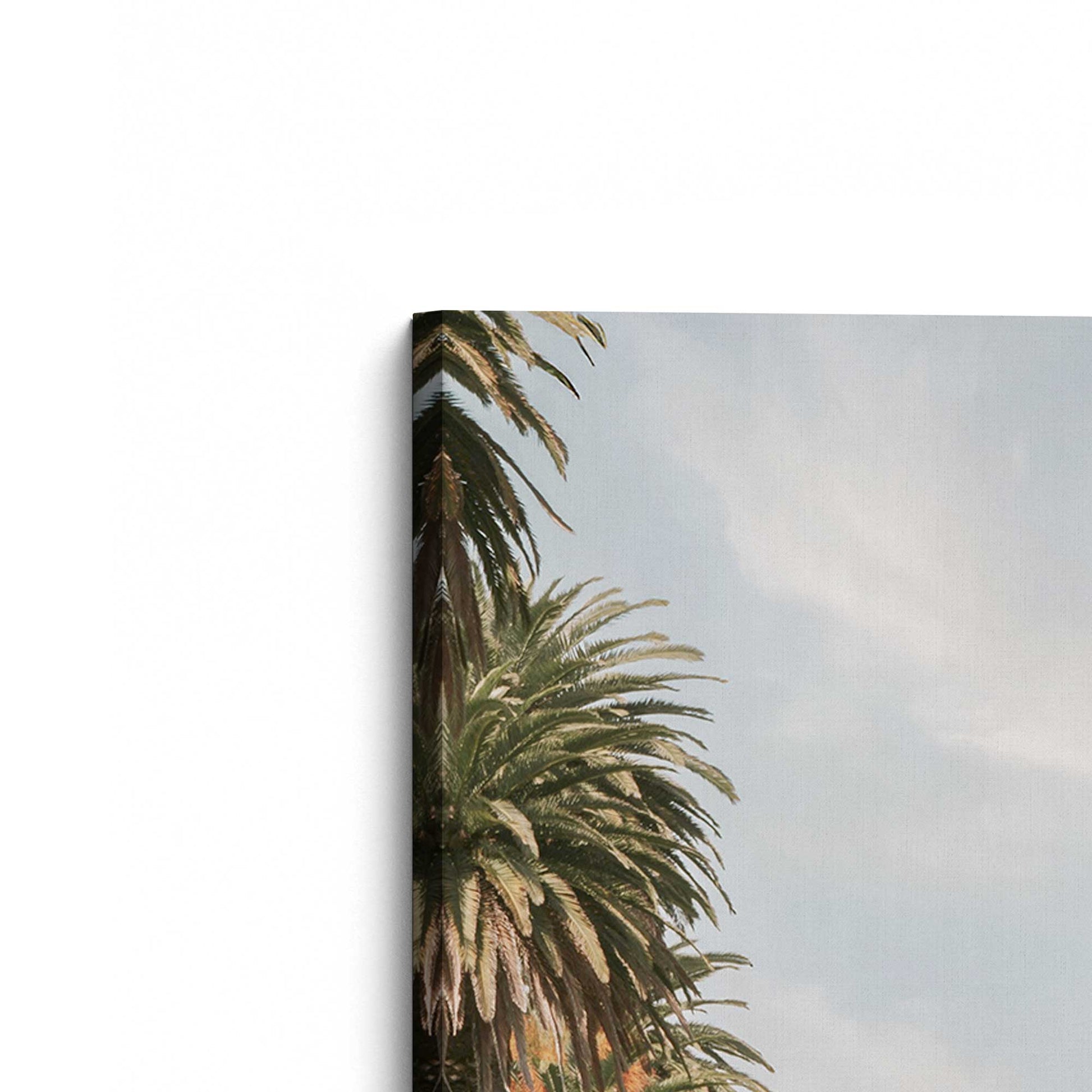 [Color:Stretched Canvas], Picture of the corner of the art
