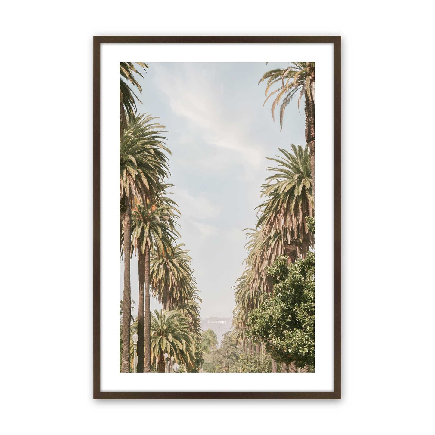 [Color:Belvinder Brown], Picture of art in a Belvinder Brown frame