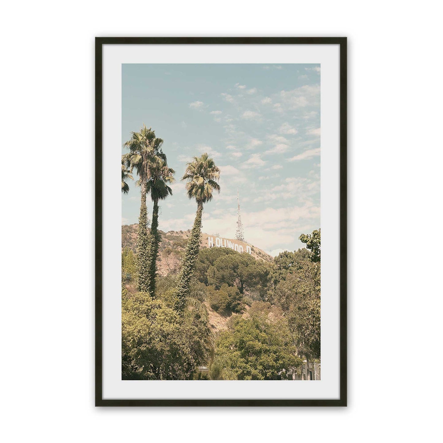 [Color:Satin Black], Picture of art in a Satin Black frame