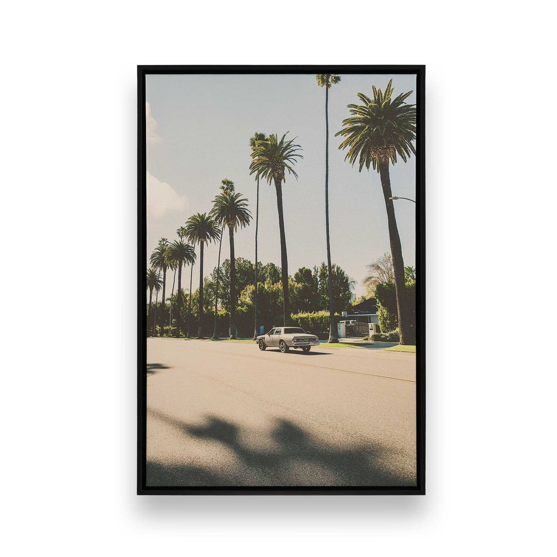 [Color:Satin Black], Picture of art in a Satin Black frame