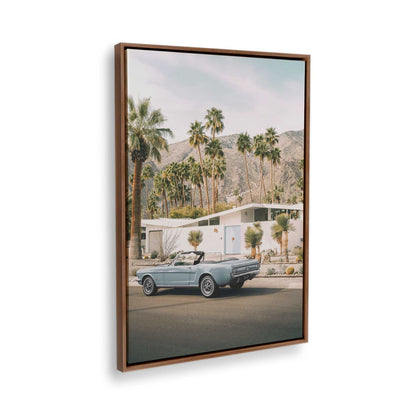 [Color:Walnut], Picture of the corner of the art