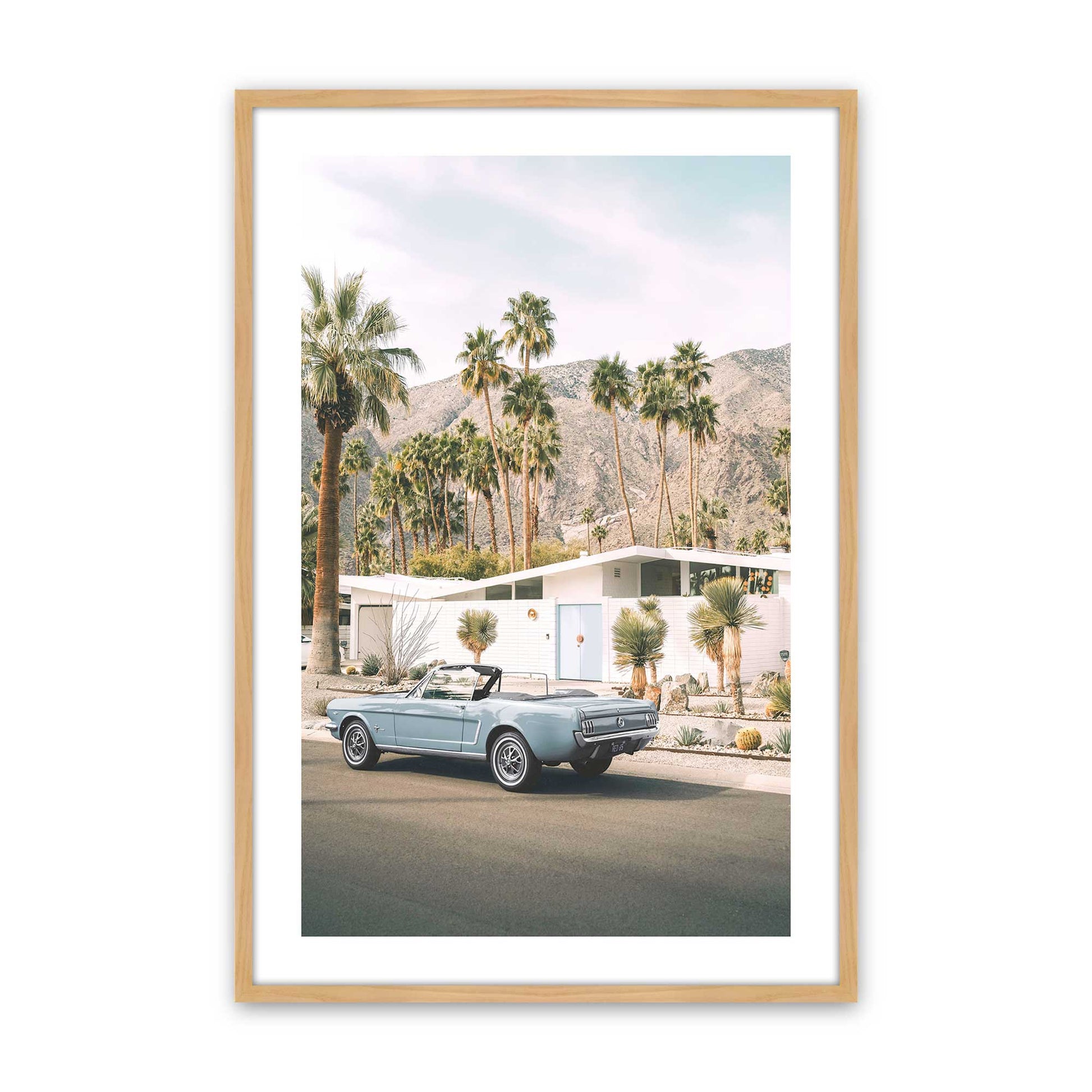 [Color:American Maple], Picture of art in a American Maple frame