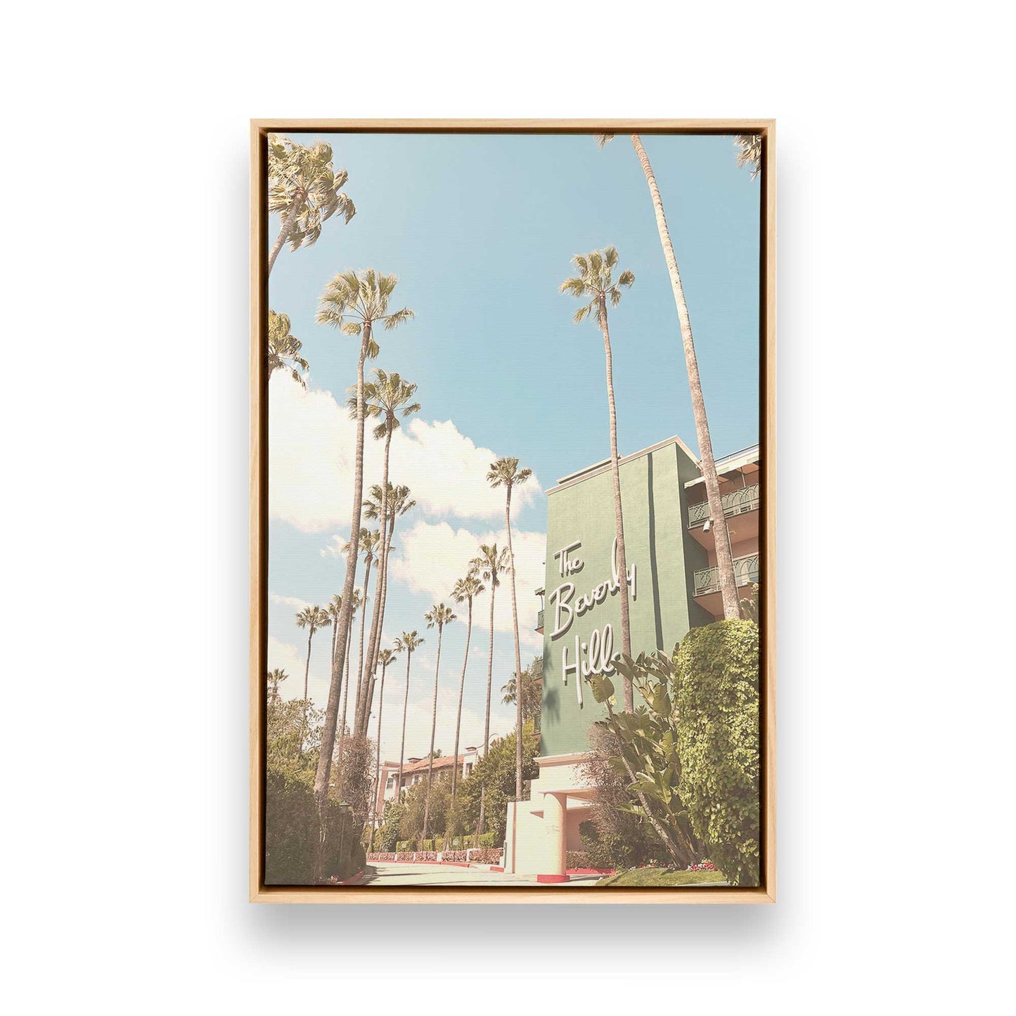 [Color:American Maple], Picture of art in a American Maple frame