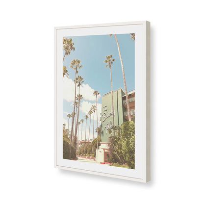[Color:Opaque White], Picture of art in a Opaque White frame of the corner