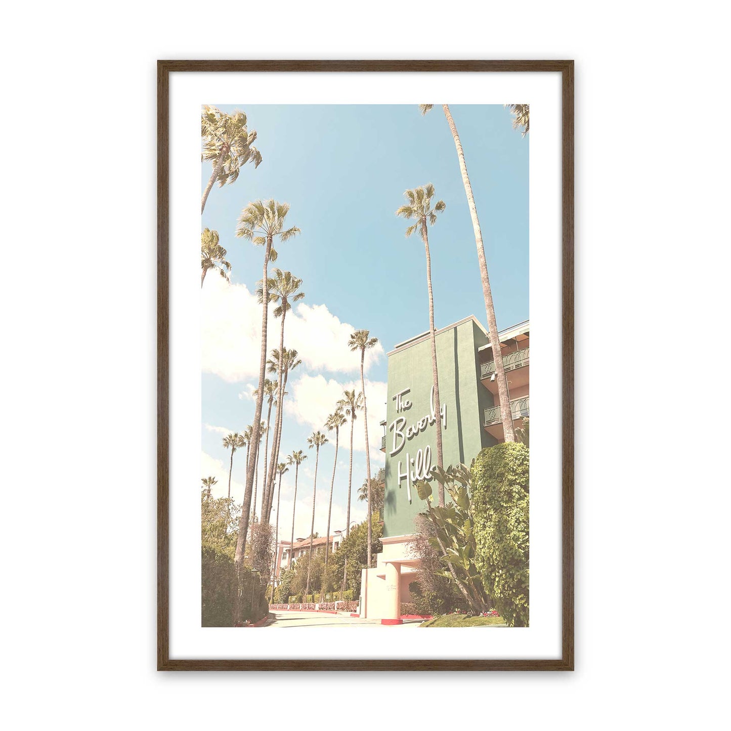 [Color:Walnut], Picture of art in a Walnut frame
