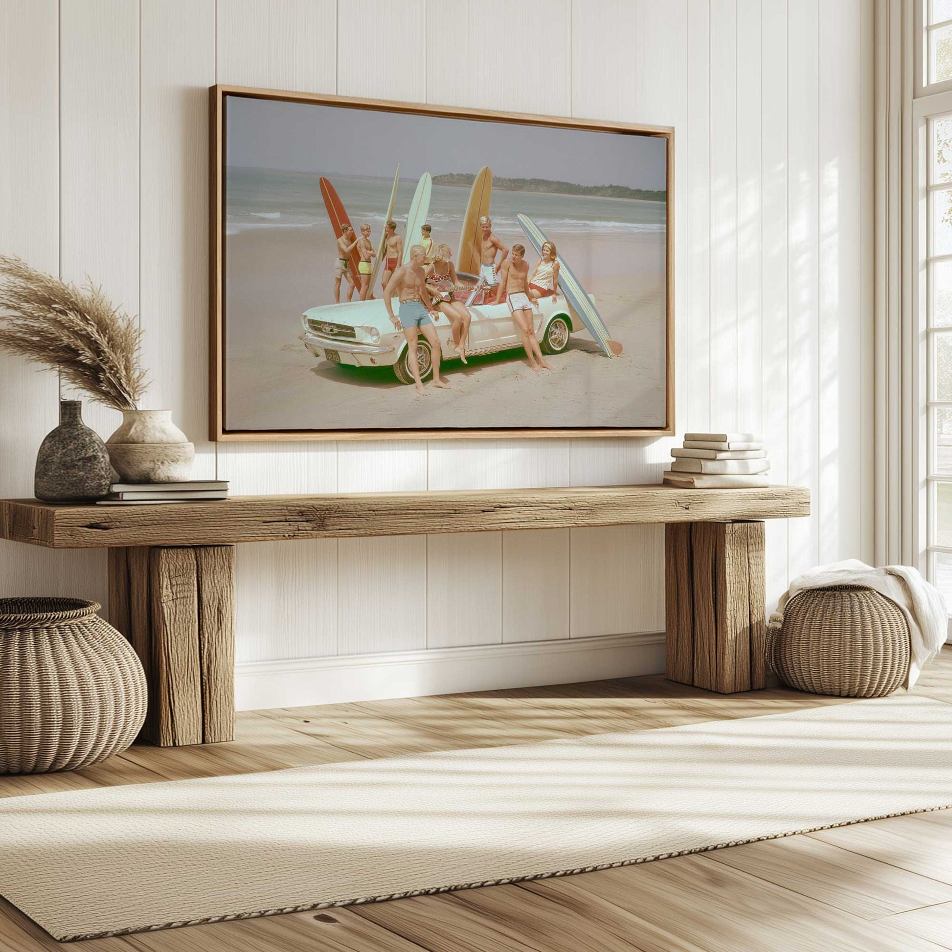 Picture of art in a room