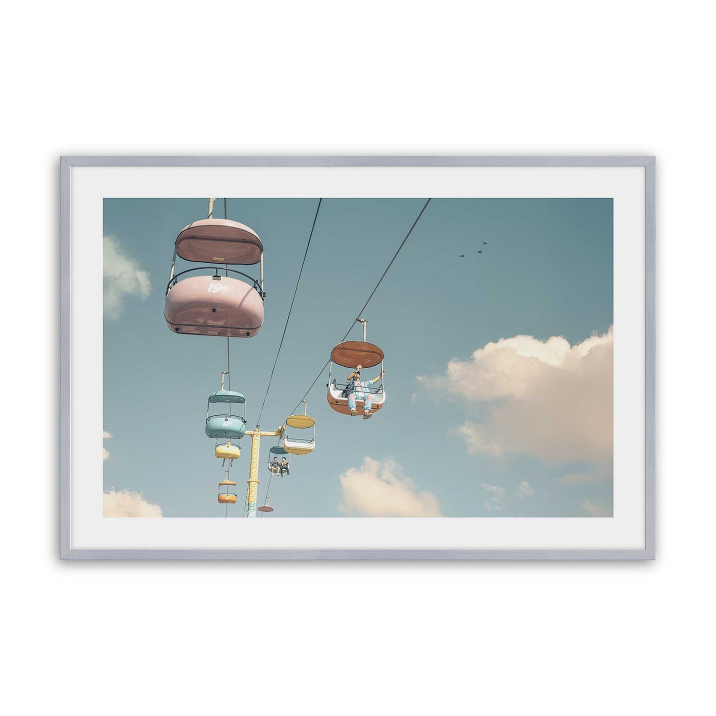 [Color:Polished Chrome], Picture of art in a Polished Chrome frame